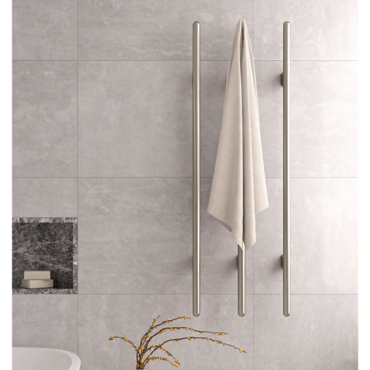 Meir Heated Vertical Towel Rail Art Bathrooms