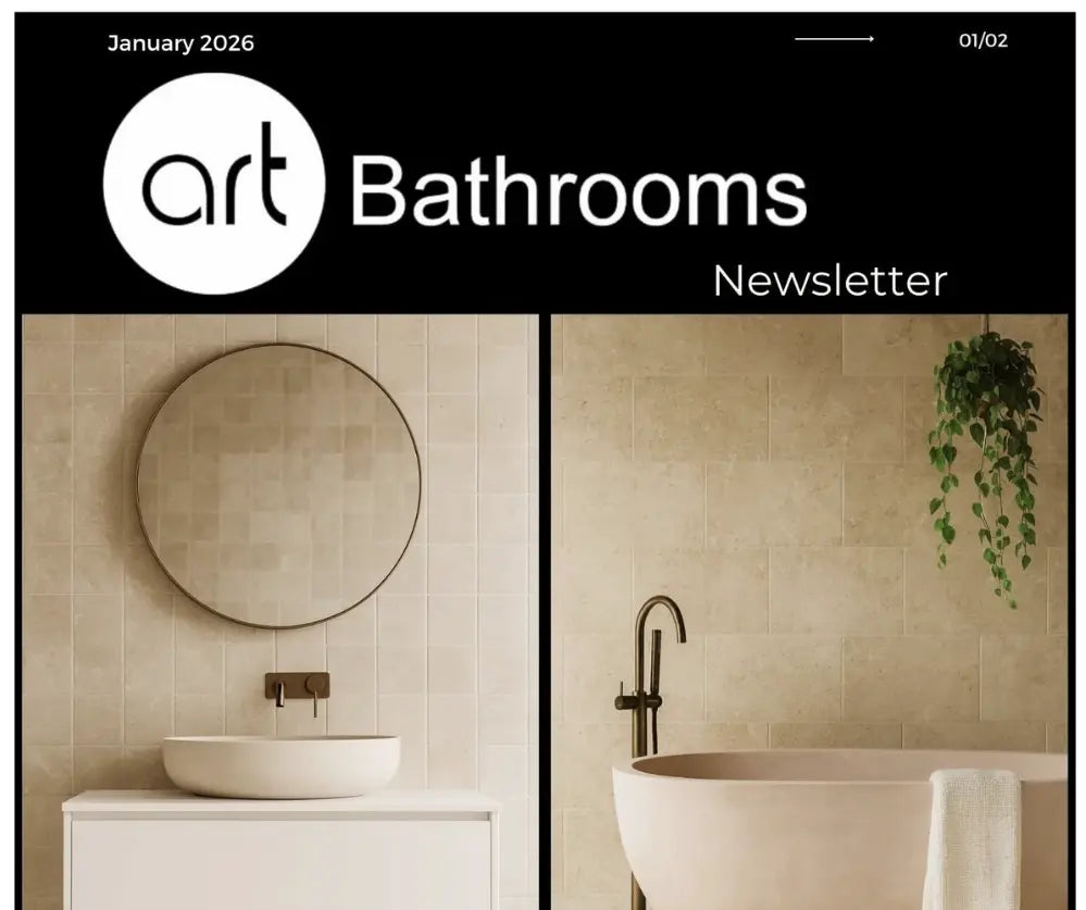January 2026 Newsletter Art Bathrooms