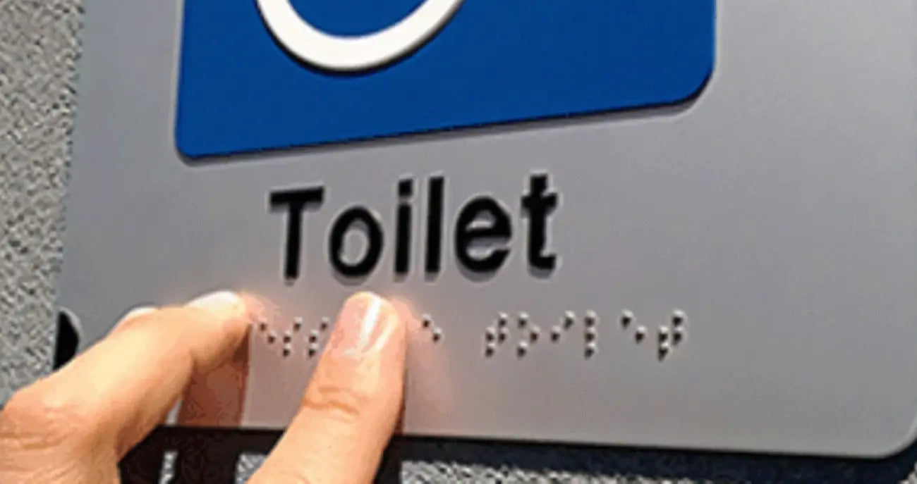 Braille-Signage Art Bathrooms
