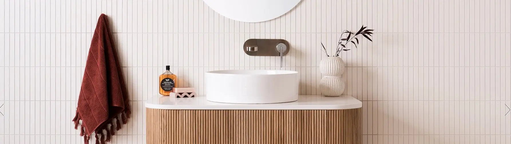 Above-Counter Art Bathrooms
