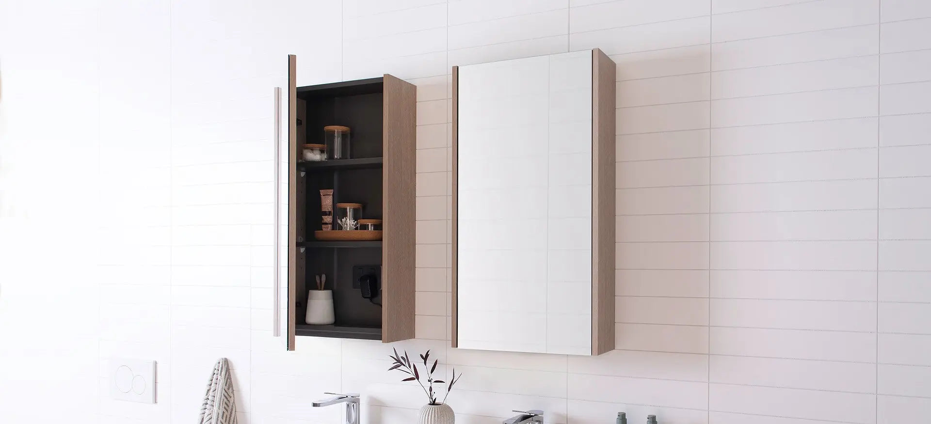 Face-Level-Cabinets Art Bathrooms