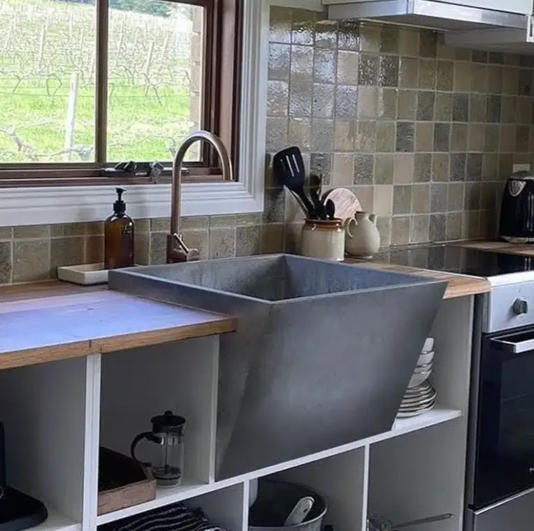 Concrete-Laundry-Tubs Art Bathrooms