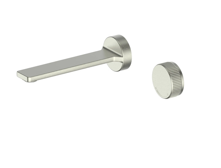 Venza Two Hole Wall Mounted Basin Mixer Greens