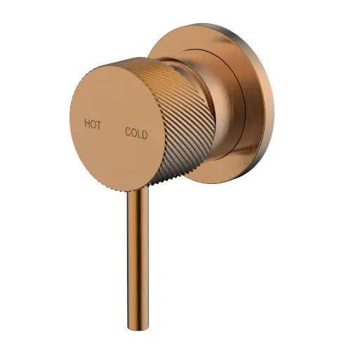 Cioso Knurled Shower Wall Mixer Millennium