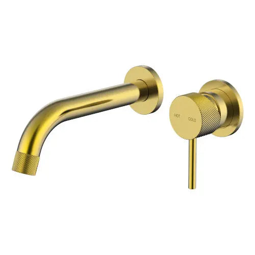 Cioso Knurled Wall Basin Mixer Millennium