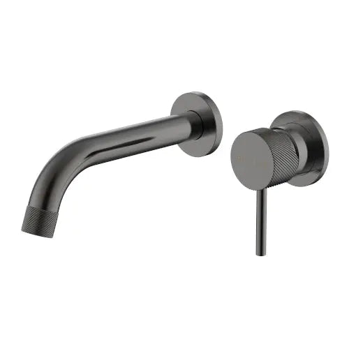 Cioso Knurled Wall Basin Mixer Millennium