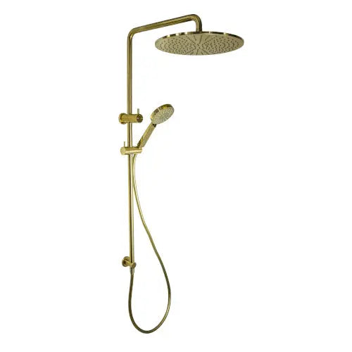 Akemi 300mm Combination Shower Modern Brass Millennium