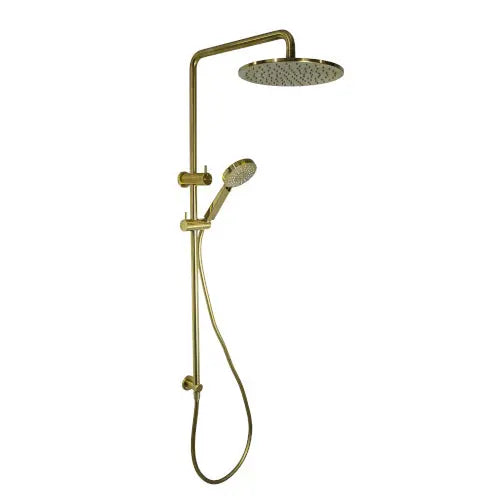 Akemi 250mm Combination Shower Modern Brass Millennium