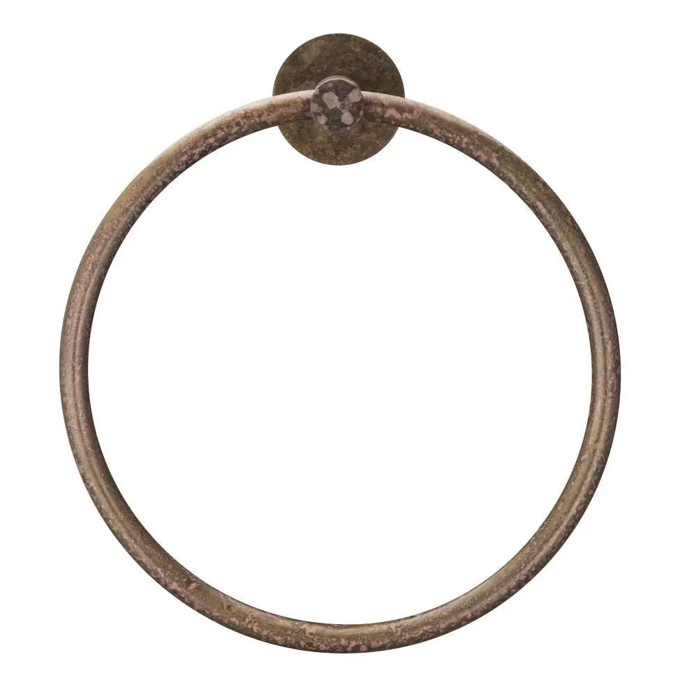 Mica Hand Towel Ring, Living Brass Bella Vista