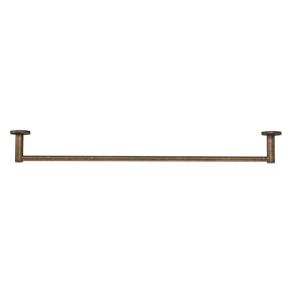 Mica Single Towel Rail - 800mm, Living Finish Bella Vista