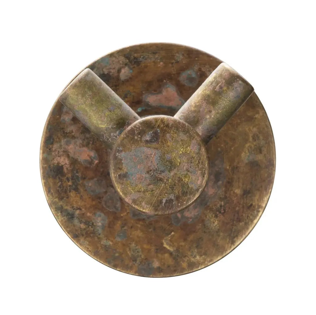 Mica Double Robe Hook, Living Brass Bella Vista