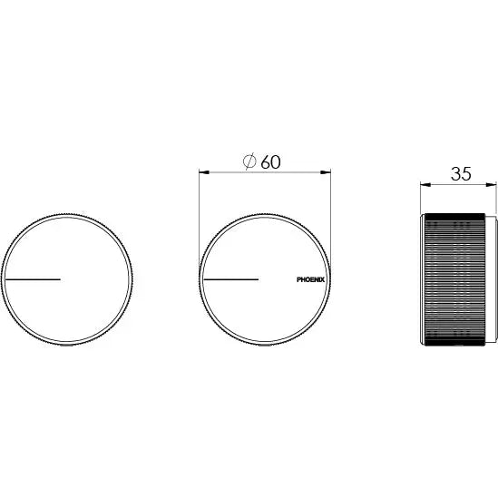 Last one - Axia Wall Top Assemblies Brushed Nickel Phoenix