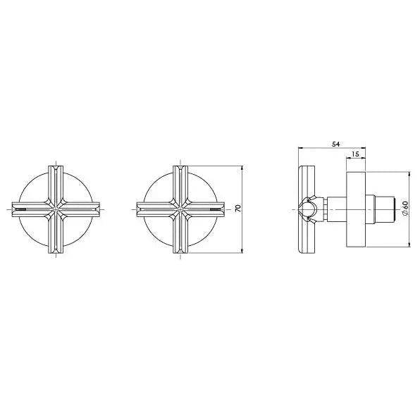 Vivid Slimline Plus Wall Top Assemblies – Lead Free Art Bathrooms