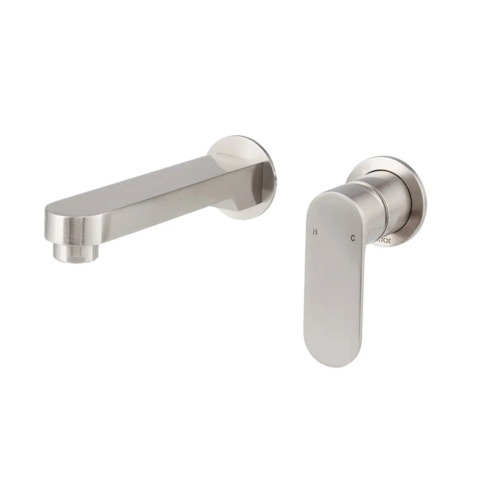SAFFRON DUAL WALL PLATE MIXER LEAD FREE Brasshard