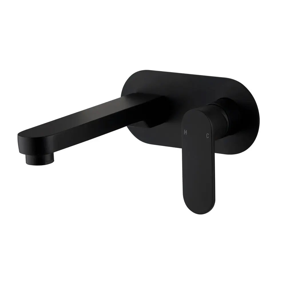 SAFFRON WALL PLATE MIXER LEAD FREE Brasshard