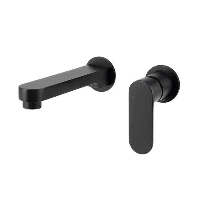 SAFFRON DUAL WALL PLATE MIXER LEAD FREE Brasshard