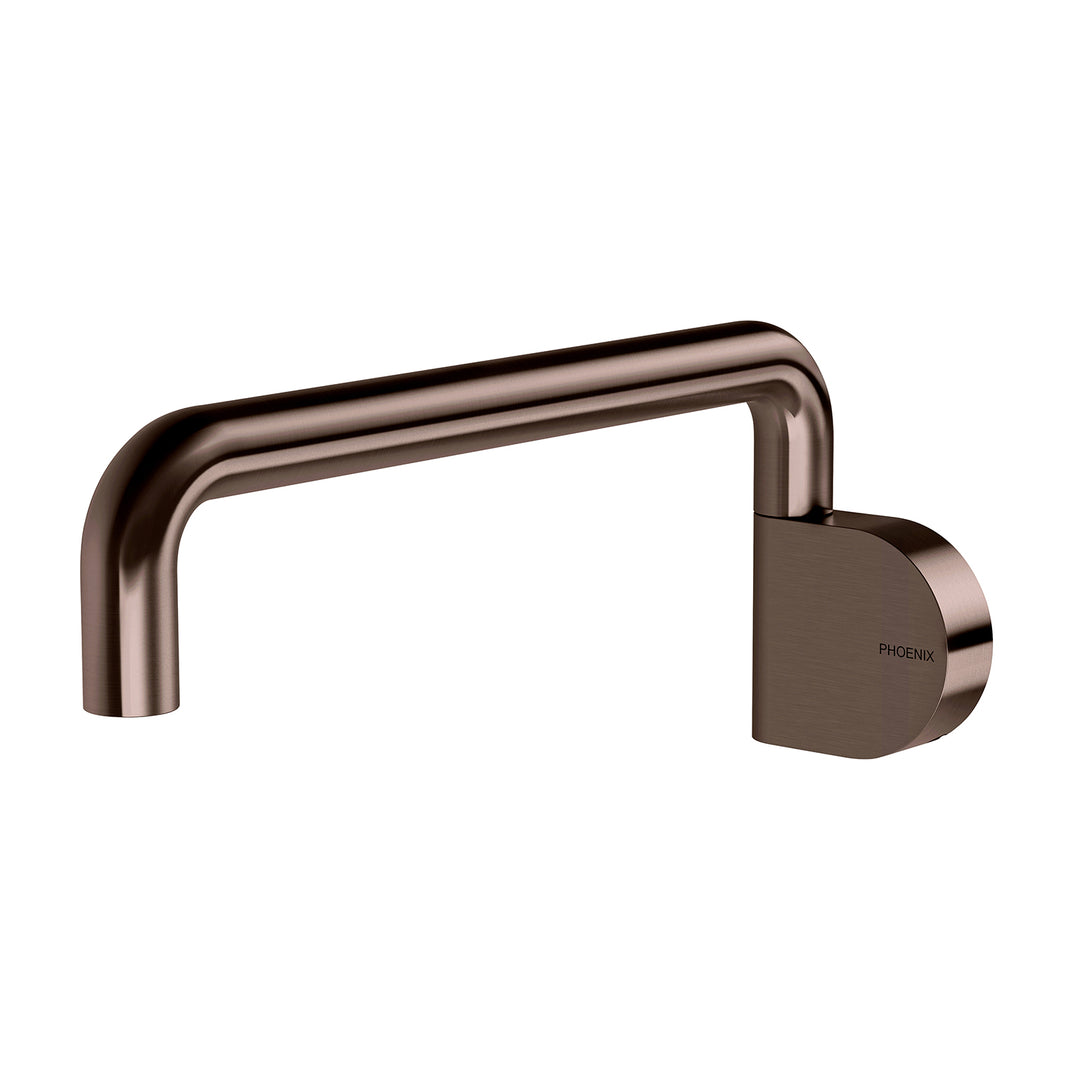 Designer Swivel Bath Outlet 230mm Round, various finishes