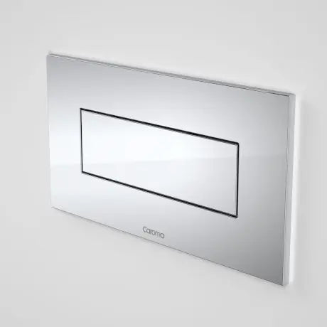 Invisi Series II® Metal Rectangular Single Flush Plate & Buttons Caroma