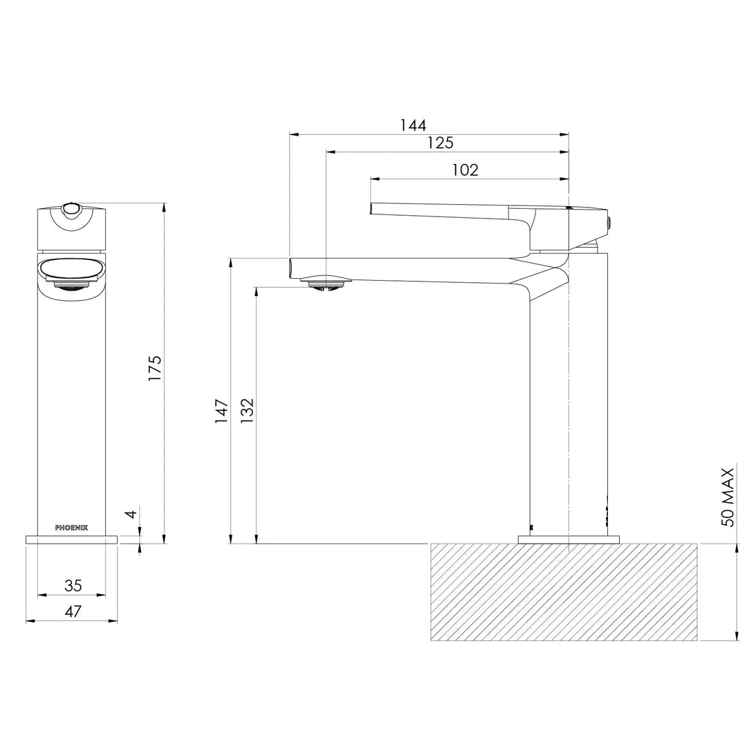 Vask Basin Mixer Phoenix