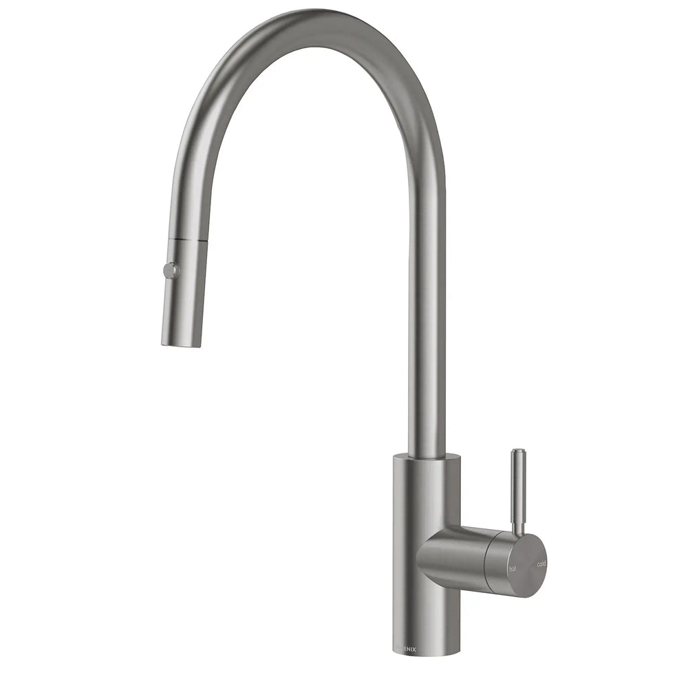 Vivid MKII Pull Out Sink Mixer 240mm Gooseneck Phoenix