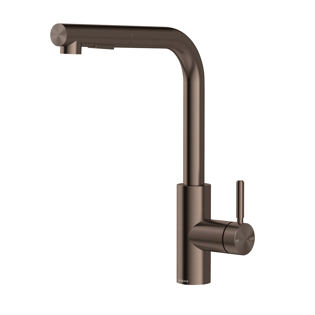 Vivid MKII Pull Out Sink Mixer 230mm L Shaped