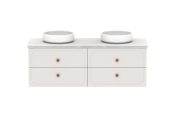 Madden Wall Hung Vanity with 40mm double bull nose top ADP