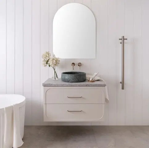 Madden Wall Hung Vanity with 40mm double bull nose top ADP
