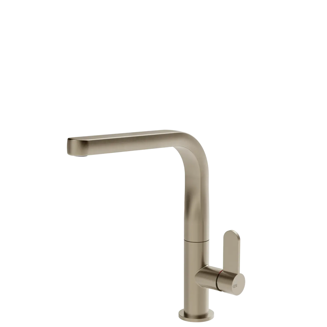 Gessi Helium Right Angle Square Swivel Mixer (On display) Gessi