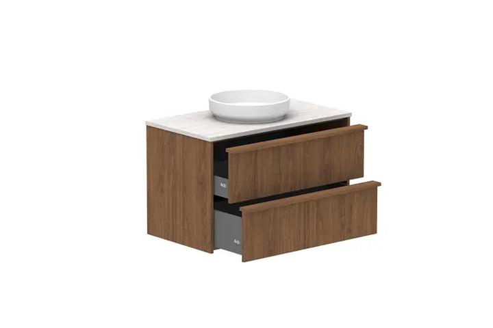 Eli All Drawer Vanity with stone top - wall hung or freestanding ADP