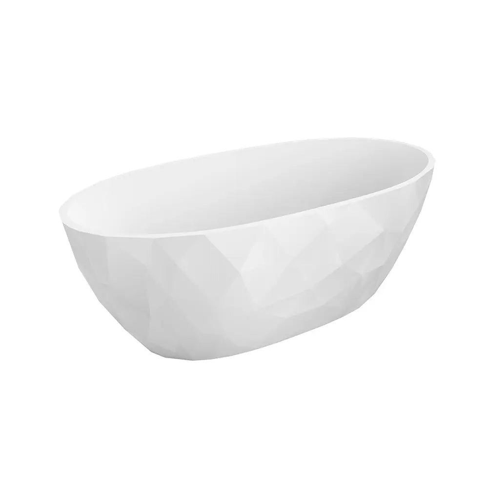 Leila Diamante Freestanding acrylic Bath matte white 1700mm BNK