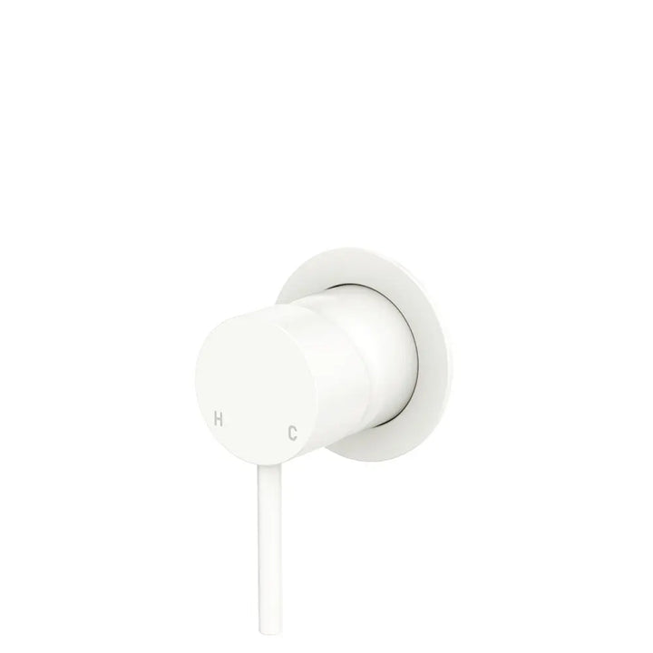 Kaya Wall Mixer, Small Round Plate Fienza