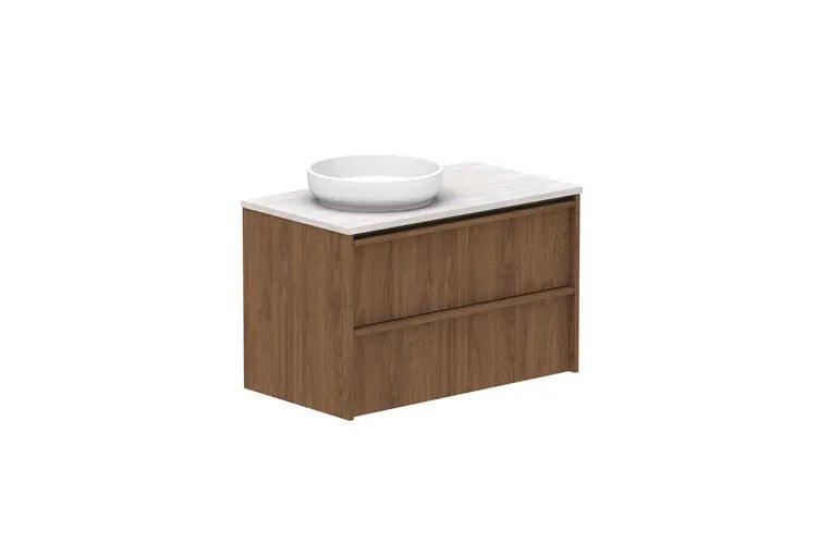 Eli All Drawer Vanity with stone top - wall hung or freestanding ADP