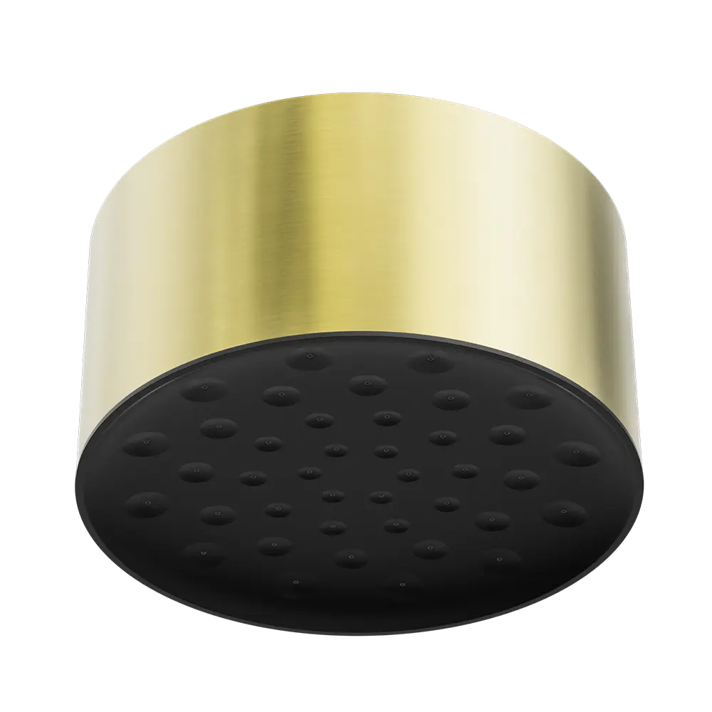 SERENITY CEILING SHOWER HEAD BRUSHED GOLD Nero tapware