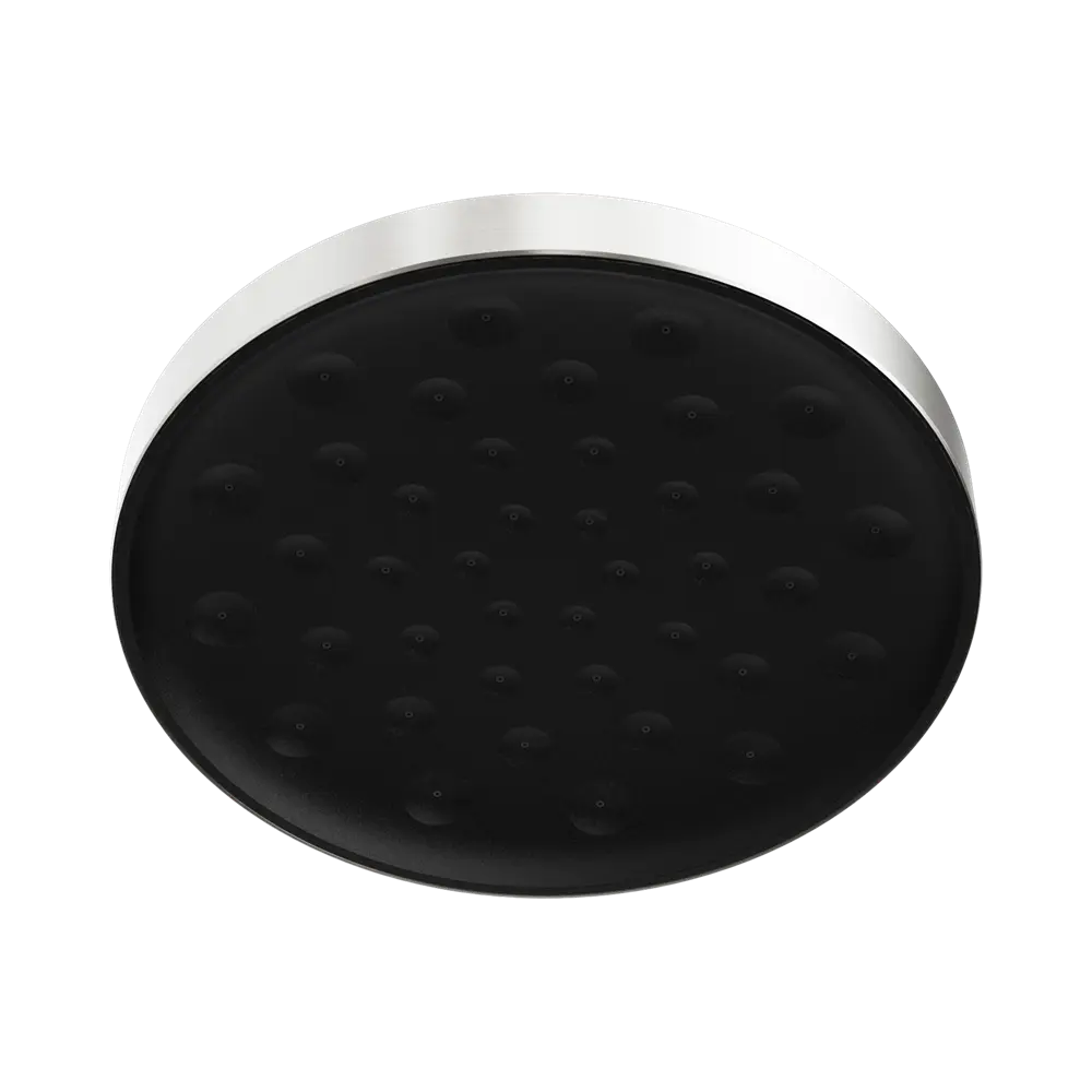 SERENITY SHOWER HEAD BRUSHED NICKEL Nero tapware