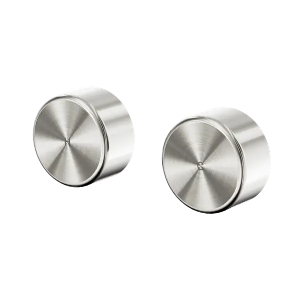 Serenity Wall Top Assembly Brushed Nickel Trim Nero tapware