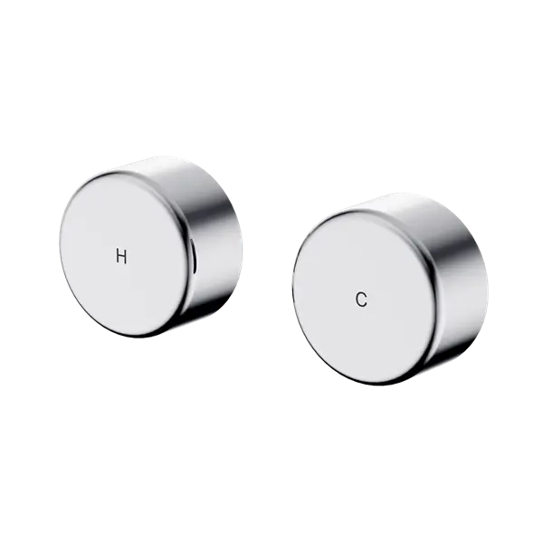 Serenity Wall Top Assembly Chrome Trim Nero tapware