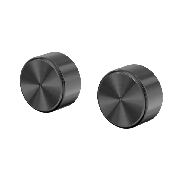Serenity Wall Top Assembly Gun Metal Trim Nero tapware