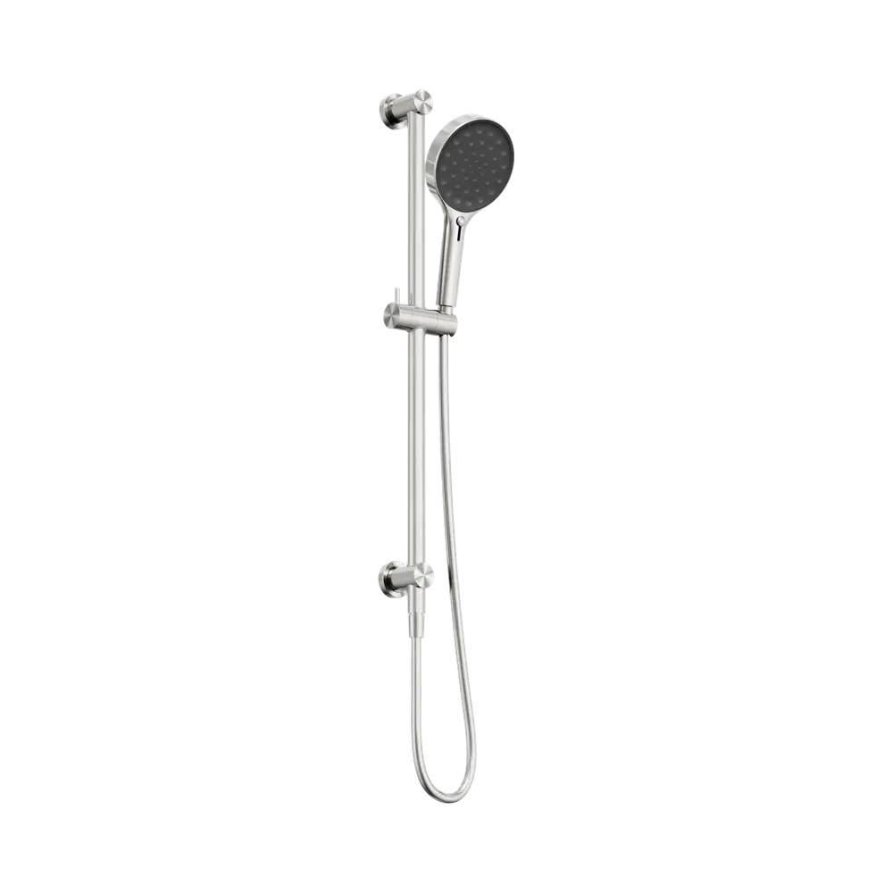 SERENITY RAIL SHOWER BRUSHED NICKEL Nero tapware