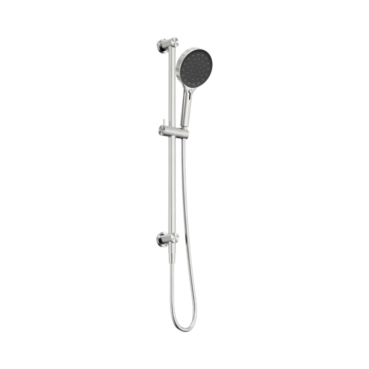 SERENITY RAIL SHOWER BRUSHED NICKEL Nero tapware