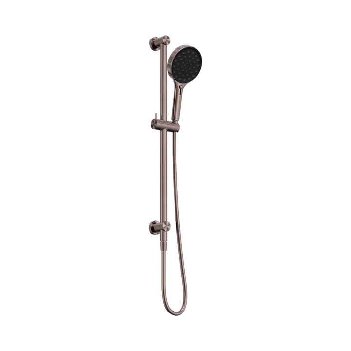 SERENITY RAIL SHOWER BRUSHED BRONZE Nero tapware