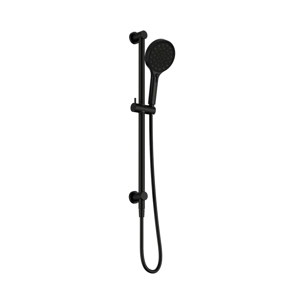SERENITY RAIL SHOWER MATTE BLACK Nero tapware