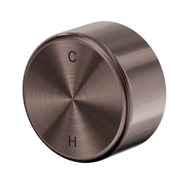 Serenity Progressive Shower Mixer Brushed Bronze Trim Nero tapware