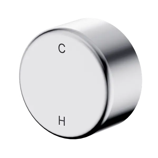 Serenity Progressive Shower Mixer Chrome Trim Nero tapware