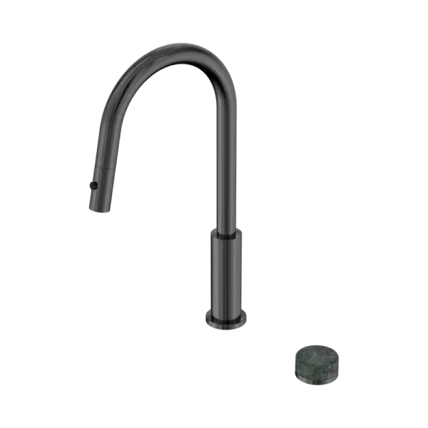 Serenity Progressive Pull Out Kitchen Set with Gun Metal Trim Nero tapware