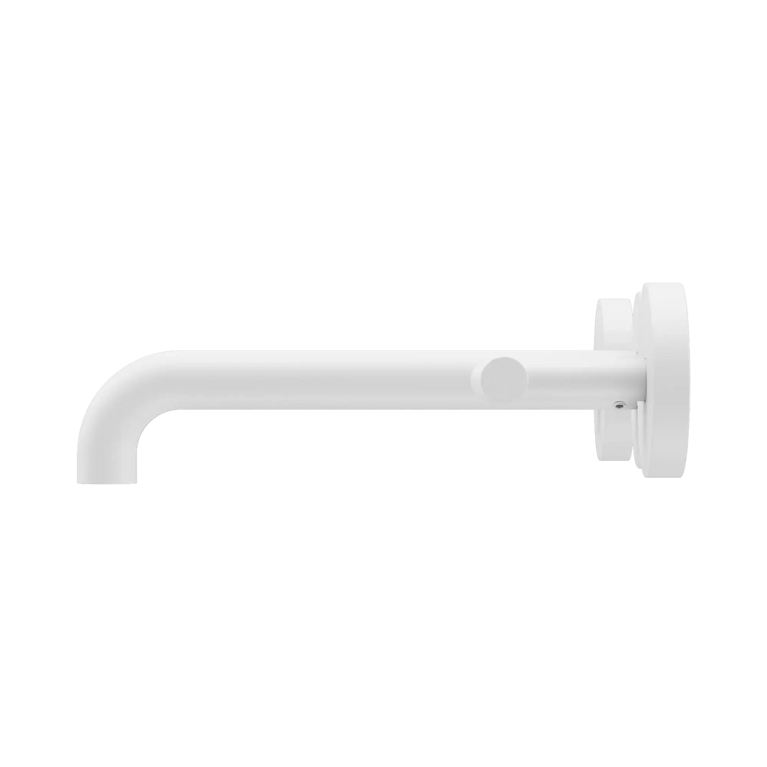 Mecca Lever Wall Basin / Bath Set 160 / 185 / 220mm Spout Nero tapware
