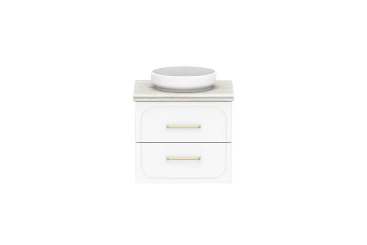 Madden Wall Hung Vanity with 40mm double bull nose top ADP