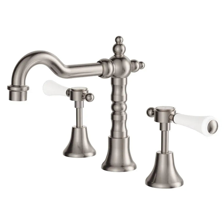 Lillian Lever Basin Set with Metal or Ceramic Handle Fienza