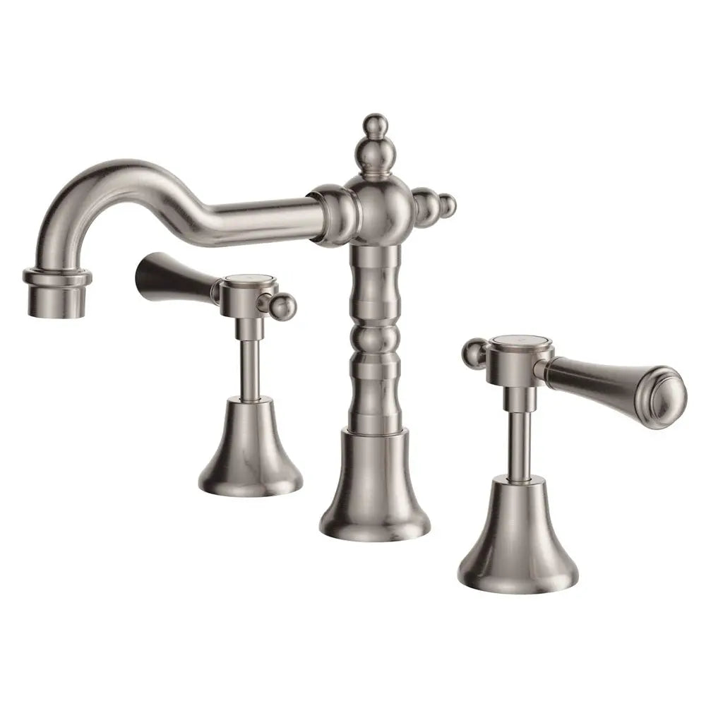 Lillian Lever Basin Set with Metal or Ceramic Handle Fienza