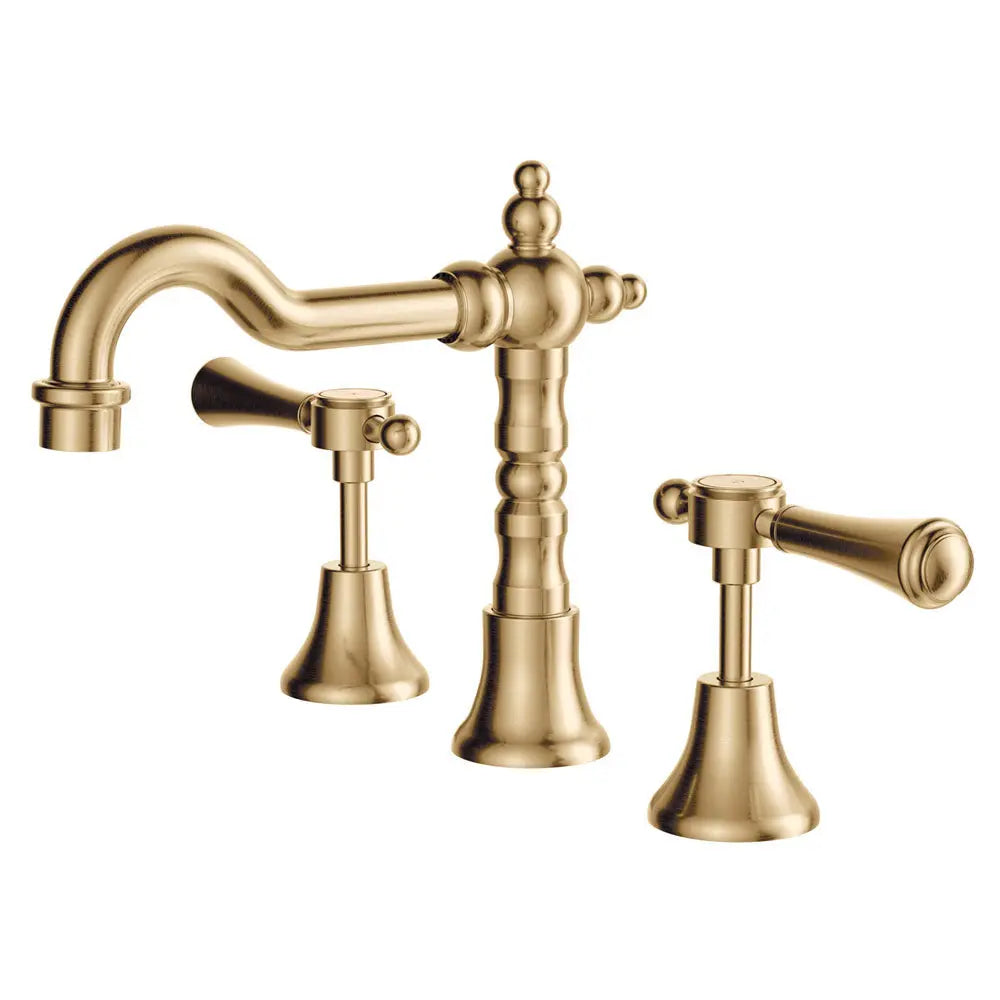 Lillian Lever Basin Set with Metal or Ceramic Handle Fienza