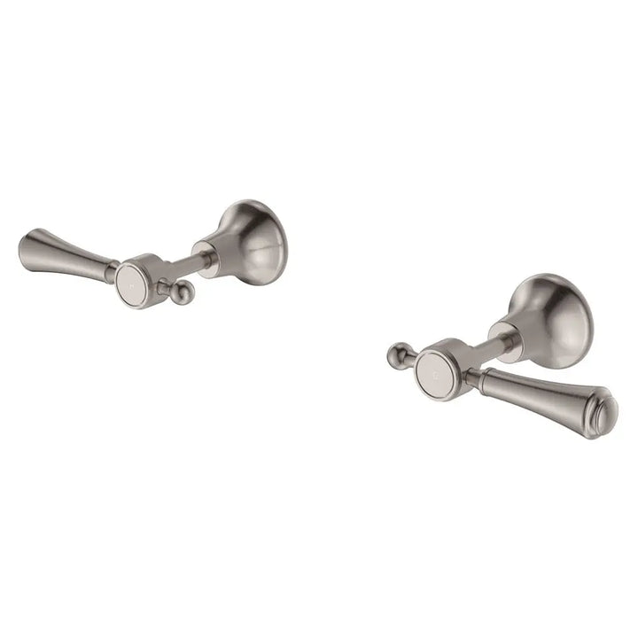 Lillian Lever Wall Top Assemblies with Metal or Ceramic Handle Fienza
